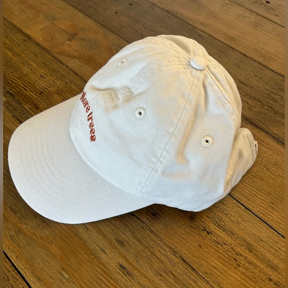 WILL + BEAR Riley Bone White Vintage Dad 
White Cap with 'More Trees' Embroidery - Picture 6 of 9